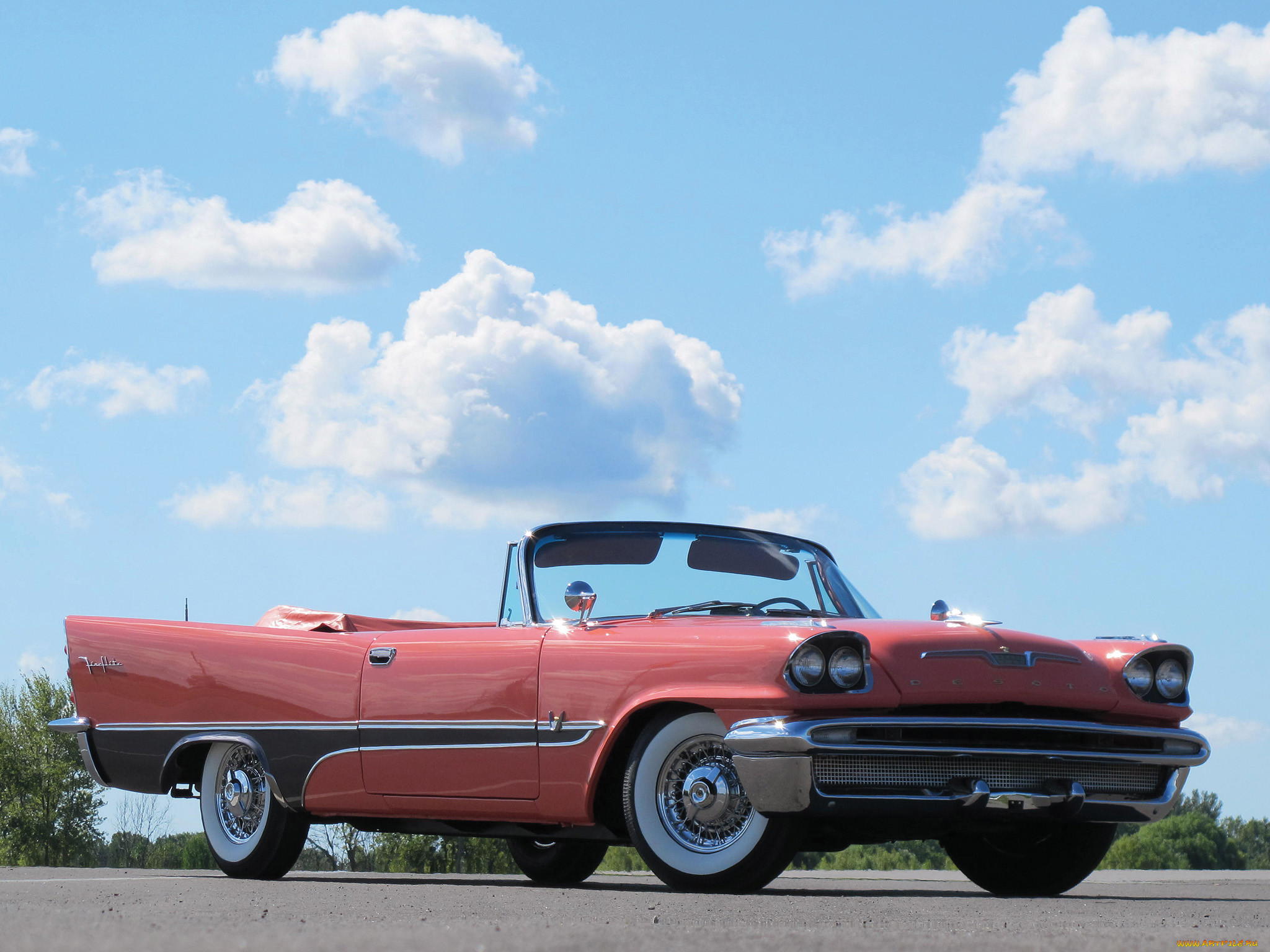 desoto, fireflite, convertible, , de, soto